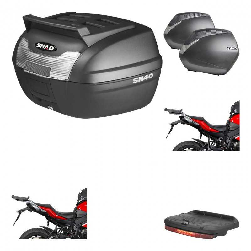 Lateral cases + back trunk + big top fitting + brake light + 3p hardware   SH36 