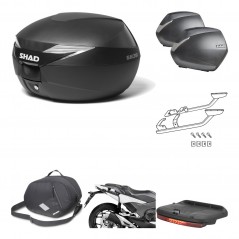 Lateral cases + back trunk + big top fitting + accessories + 3p hardware  SH39 S