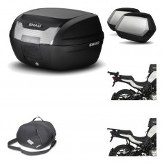 Lateral cases + back trunk + big top fitting + 3p hardware + internal bag  SH40 
