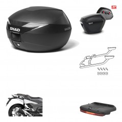 Lateral cases + back trunk + big top fitting + brake light + 3p hardware  SH39 S