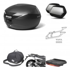 Lateral cases + back trunk + big top fitting + accessories + 3p hardware  SH39 S