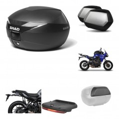 SHAD Maletas laterales + baul trasero herraje montaje accesorios 3p SH39 SH 39 SC SH35 PREMIUM KIT-191316