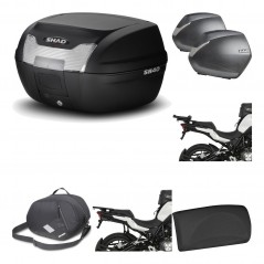Lateral cases + back trunk + big top fitting + accessories + 3p hardware  SH40 S