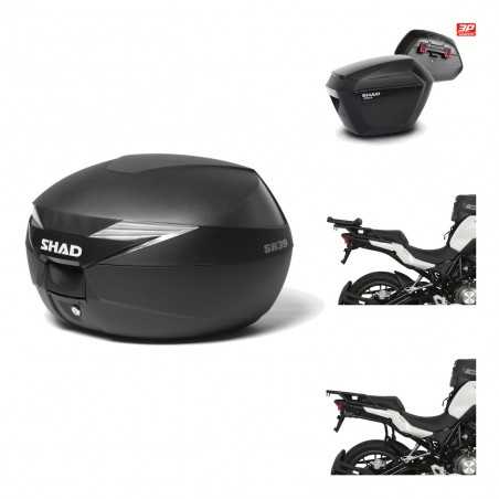 SHAD Maletas laterales + baul trasero herraje montaje 3p SH39 SH 39 SH23 KIT-191319