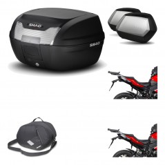 Lateral cases + back trunk + big top fitting + 3p hardware + internal bag  SH40 