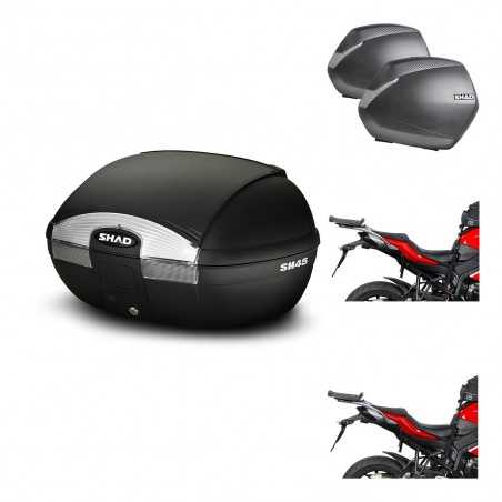 SHAD Maletas laterales + baul trasero herraje montaje 3p SH45 SH 45 SH36 36 KIT-191870