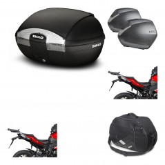 Lateral cases + back trunk + big top fitting + internal bag + 3p hardware  SH45 