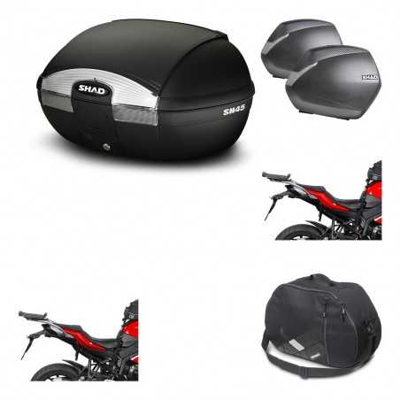 SHAD Maletas laterales + baul trasero herraje montaje bolsa interna 3p SH45 SH 45 SH36 36 KIT-191882
