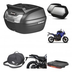 SHAD Maletas laterales + baul trasero herraje montaje accesorios 3p SC SH35 PREMIUM KIT-191783