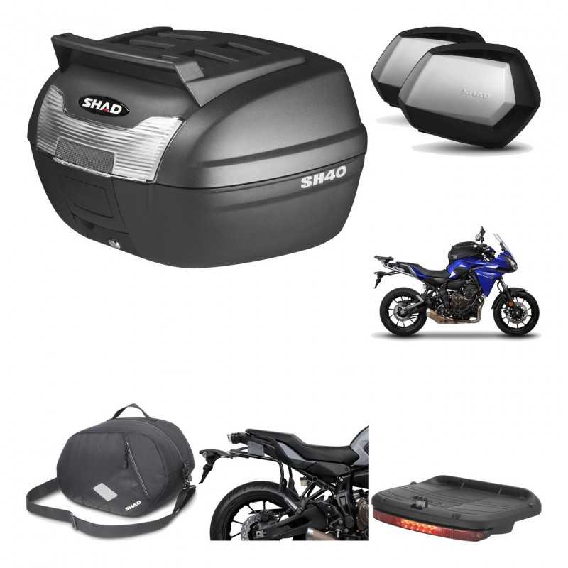 Lateral cases + back trunk + big top fitting + accessories + 3p hardware   SC SH