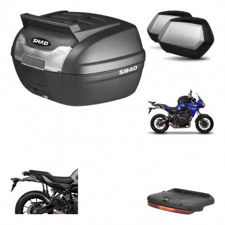 Lateral cases + back trunk + big top fitting + brake light + 3p hardware   SC SH