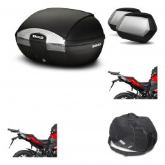 Lateral cases + back trunk + big top fitting + internal bag + 3p hardware  SH45 