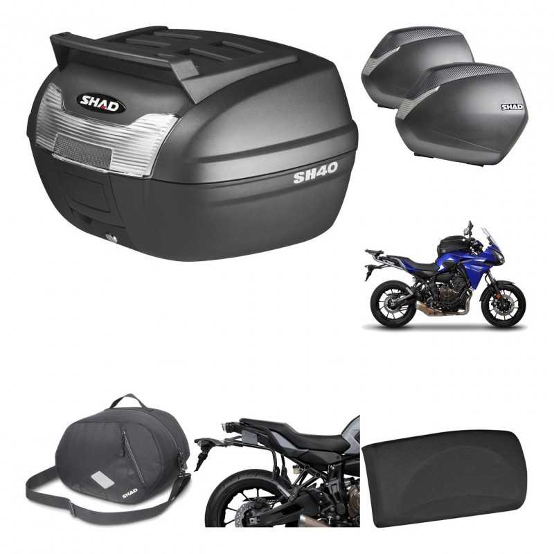 SHAD Maletas laterales + baul trasero herraje montaje accesorios 3p SH36 SH 36 KIT-191785