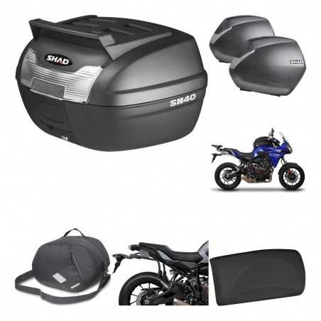Lateral cases + back trunk + big top fitting + accessories + 3p hardware   SH36 