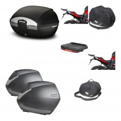 Lateral cases + back trunk + big top fitting + accessories + 3p hardware  SH45 S