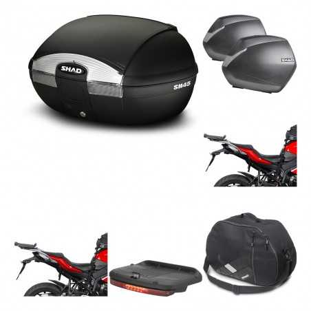 SHAD Maletas laterales + baul trasero herraje montaje accesorios 3p SH45 SH 45 SH36 36 KIT-191888
