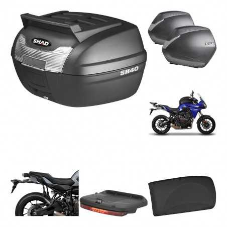 SHAD Maletas laterales + baul trasero herraje montaje accesorios 3p SH36 SH 36 KIT-191792