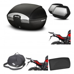 SHAD Maletas laterales + baul trasero herraje montaje accesorios 3p SH45 SH 45 SC SH35 PREMIUM KIT-191897