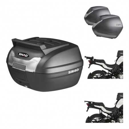 SHAD Maletas laterales + baul trasero herraje montaje 3p SH36 SH 36 KIT-191798