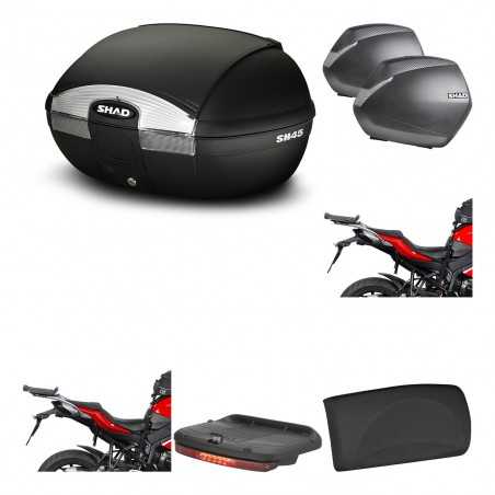 SHAD Maletas laterales + baul trasero herraje montaje accesorios 3p SH45 SH 45 SH36 36 KIT-191900