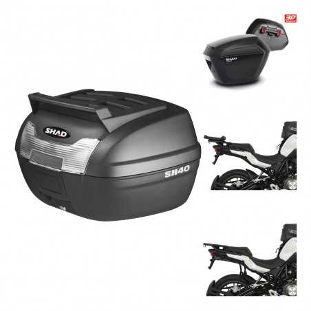 SHAD Maletas laterales + baul trasero herraje montaje 3p SH23 KIT-191799