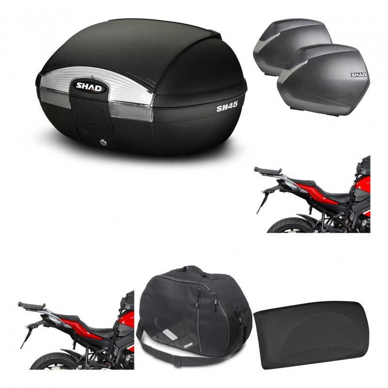 SHAD Maletas laterales + baul trasero herraje montaje accesorios 3p SH45 SH 45 SH36 36 KIT-191906