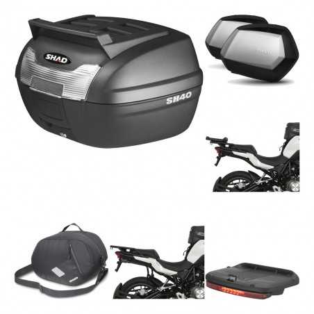 Lateral cases + back trunk + big top fitting + accessories + 3p hardware SC SH