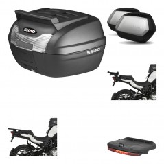 Lateral cases + back trunk + big top fitting + brake light + 3p hardware   SC SH