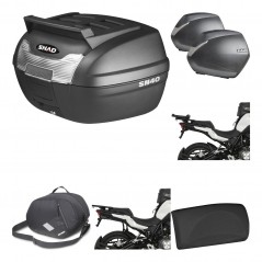SHAD Maletas laterales + baul trasero herraje montaje accesorios 3p SH36 SH 36 KIT-191809