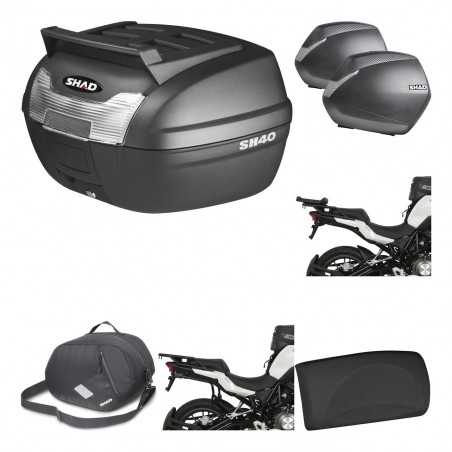 Lateral cases + back trunk + big top fitting + accessories + 3p hardware   SH36 