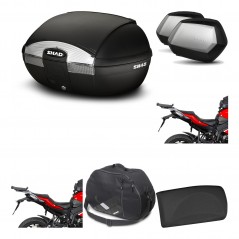 SHAD Maletas laterales + baul trasero herraje montaje accesorios 3p SH45 SH 45 SC SH35 PREMIUM KIT-191910