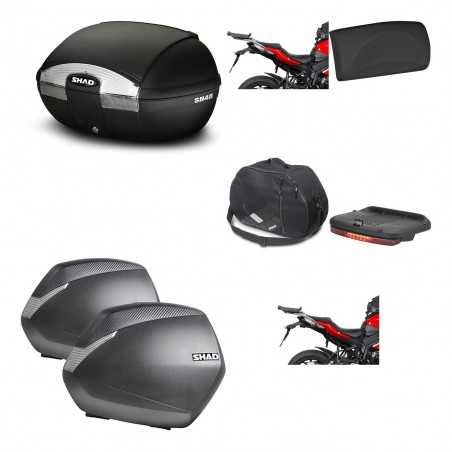 SHAD Maletas laterales + baul trasero herraje montaje accesorios 3p SH45 SH 45 SH36 36 KIT-191912