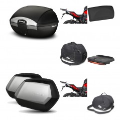 SHAD Maletas laterales + baul trasero herraje montaje accesorios 3p SH45 SH 45 SC SH35 PREMIUM KIT-191915