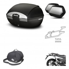 Lateral cases + back trunk + big top fitting + 3p hardware + internal bag  SH45 