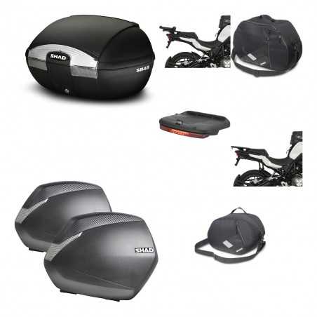 SHAD Maletas laterales + baul trasero herraje montaje accesorios 3p SH45 SH 45 SH36 36 KIT-192271