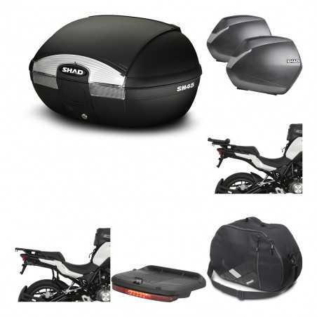 SHAD Maletas laterales + baul trasero herraje montaje accesorios 3p SH45 SH 45 SH36 36 KIT-192272