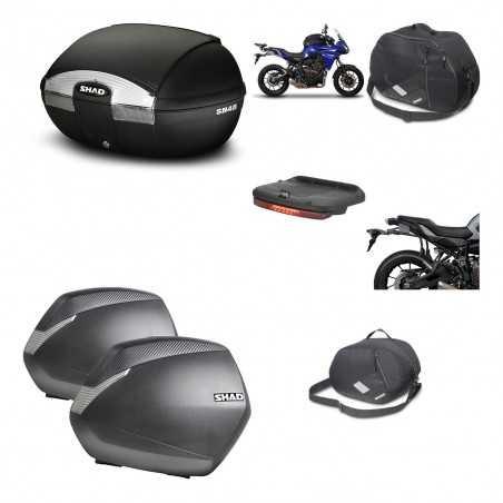 SHAD Maletas laterales + baul trasero herraje montaje accesorios 3p SH45 SH 45 SH36 36 KIT-192223