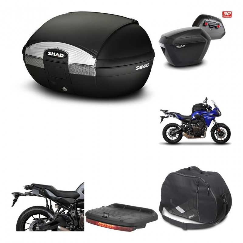 Lateral cases + back trunk + big top fitting + accessories + 3p hardware  SH45 S