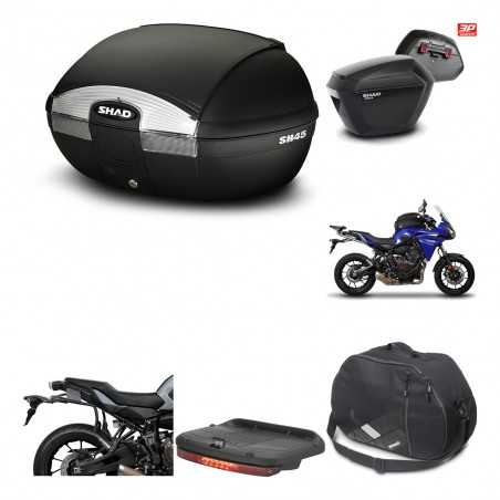 SHAD Maletas laterales + baul trasero herraje montaje accesorios 3p SH45 SH 45 SH23 KIT-192225