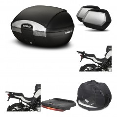 Lateral cases + back trunk + big top fitting + accessories + 3p hardware  SH45 S