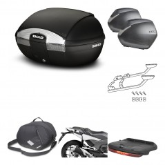 Lateral cases + back trunk + big top fitting + accessories + 3p hardware  SH45 S