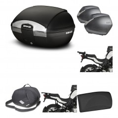 Lateral cases + back trunk + big top fitting + accessories + 3p hardware  SH45 S