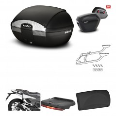 SHAD Maletas laterales + baul trasero herraje montaje accesorios 3p SH45 SH 45 SH23 KIT-192177