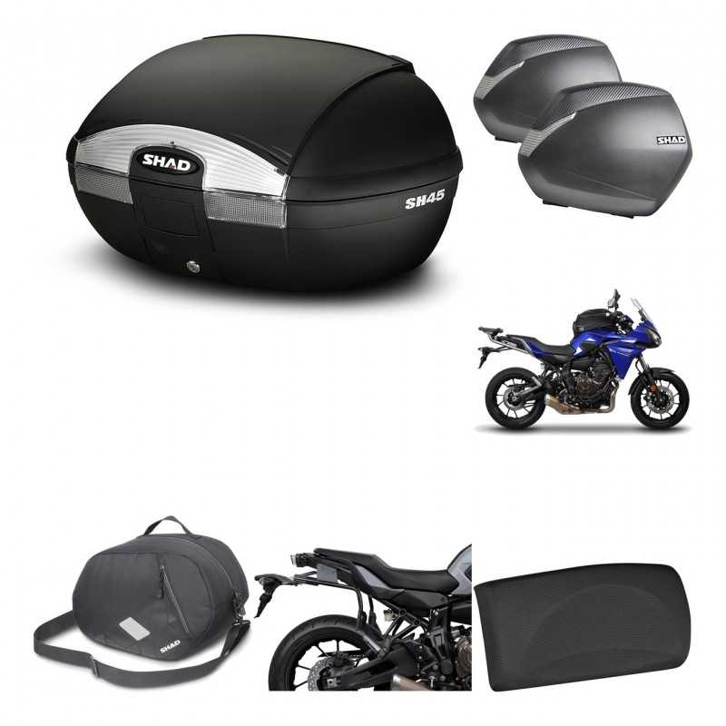 Lateral cases + back trunk + big top fitting + accessories + 3p hardware  SH45 S
