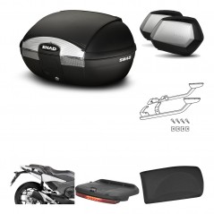 Lateral cases + back trunk + big top fitting + accessories + 3p hardware  SH45 S