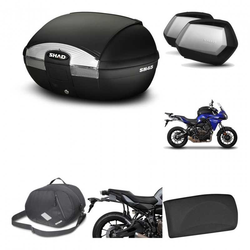 Lateral cases + back trunk + big top fitting + accessories + 3p hardware  SH45 S