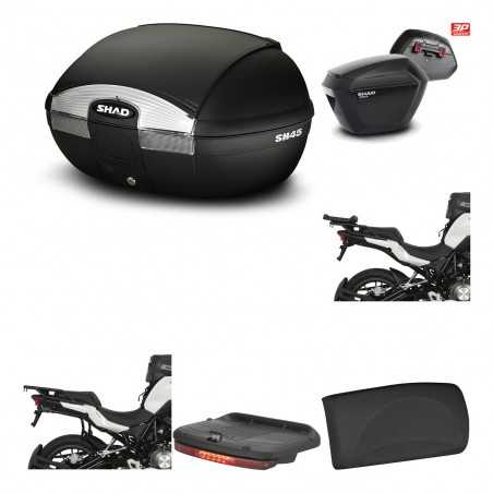 SHAD Maletas laterales + baul trasero herraje montaje accesorios 3p SH45 SH 45 SH23 KIT-192285