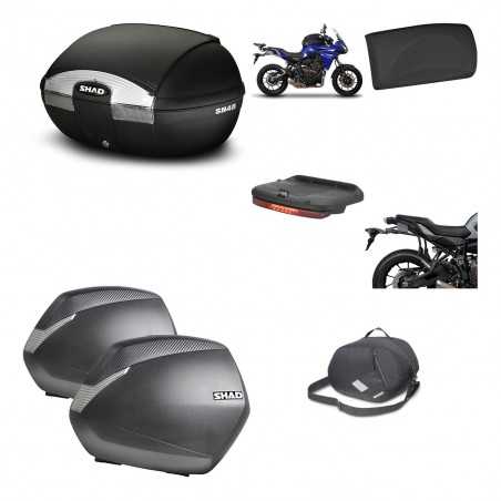 SHAD Maletas laterales + baul trasero herraje montaje accesorios 3p SH45 SH 45 SH36 36 KIT-192235