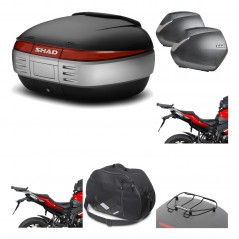 SHAD Maletas laterales + baul trasero herraje montaje accesorios 3p SH50 SH 50 SH36 36 KIT-192386