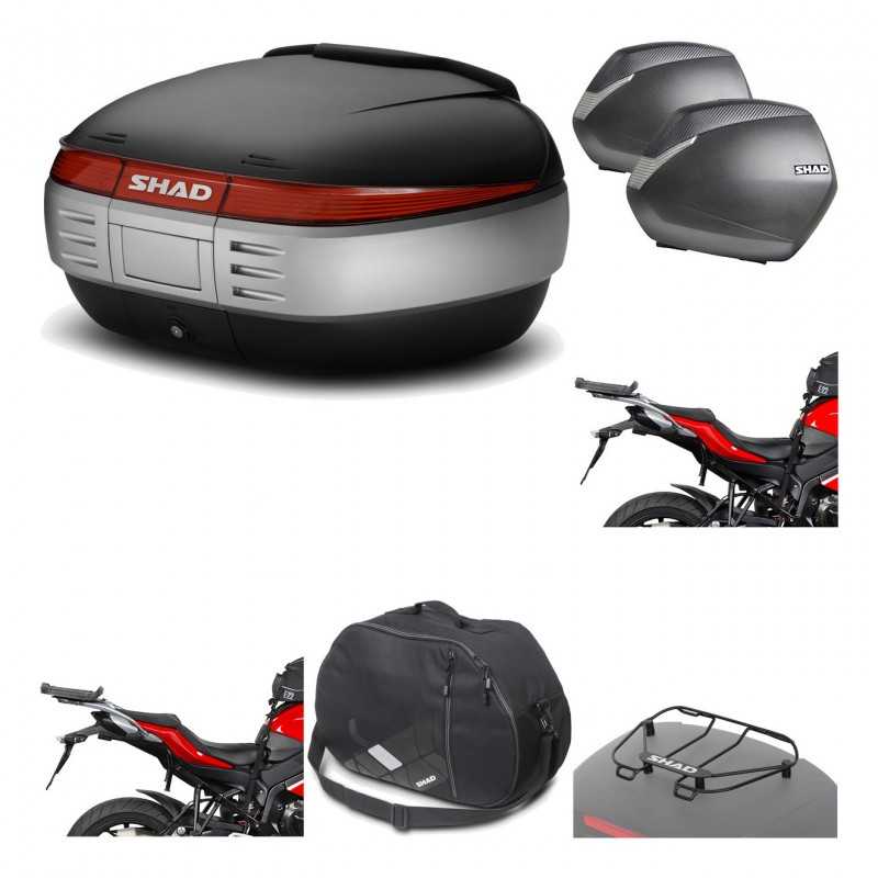 SHAD Maletas laterales + baul trasero herraje montaje accesorios 3p SH50 SH 50 SH36 36 KIT-192386